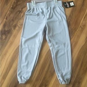 Rawlings Baseball Pants Gray Unisex M NWT